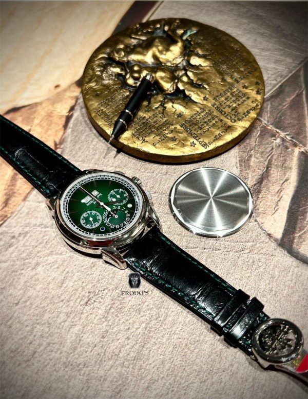 Patek Philippe Grand Complications 5270P-014 Green Perpetual Calendar Chronograph