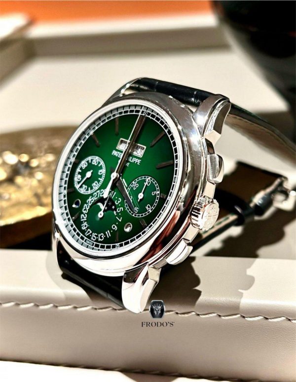 Patek Philippe Grand Complications 5270P-014 Green Perpetual Calendar Chronograph