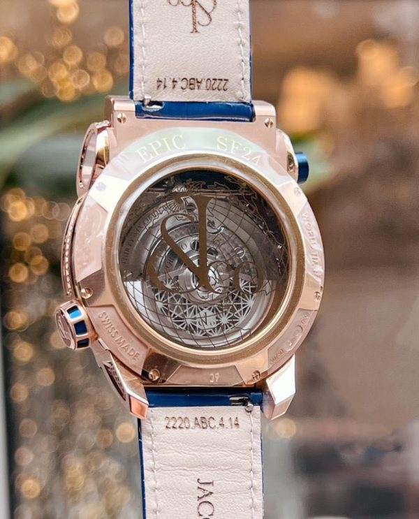 Jacob & Co Epic SF24 Tourbillon Baguette Blue Dial Limited Edition 9pcs