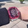 Richard Mille 52-06 Skull Tourbillon Red Sapphire Diamond