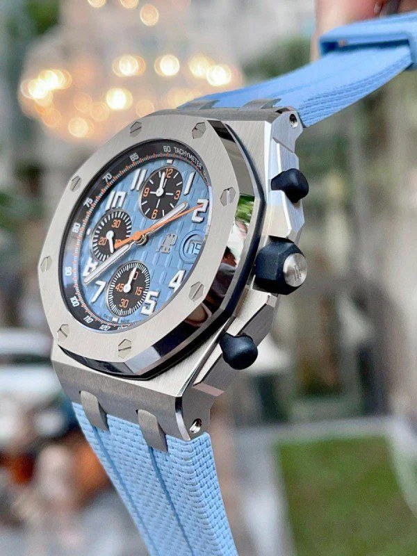AP Royal Oak Offshore Selfwinding Chronograph 26238ST Tiffany chờ hàng