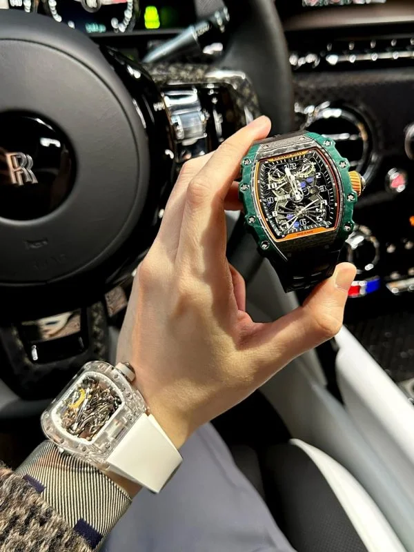 RM21 02 Tourbillon Aerodyne Green TPT