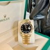 Rolex Day-Date 40mm Yellow Gold Onyx Baguette 228238-0059