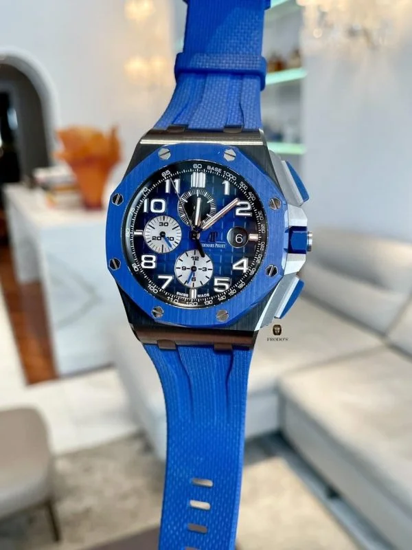 Audemars Piguet Royal Oak Offshore 26405CE Blue Dial Used ch h ng