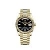 Rolex Day-Date 40mm Yellow Gold Onyx Baguette 228238-0059