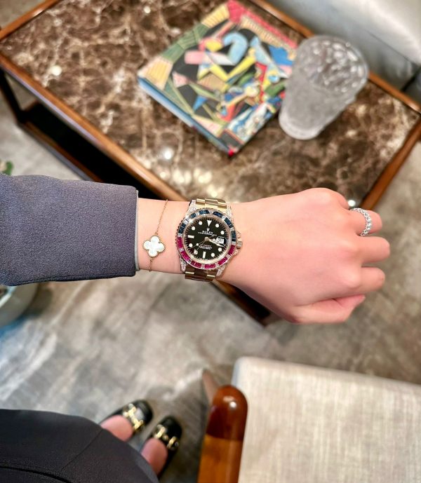 Rolex GMT Master II Everose Gold 126755Saru Used