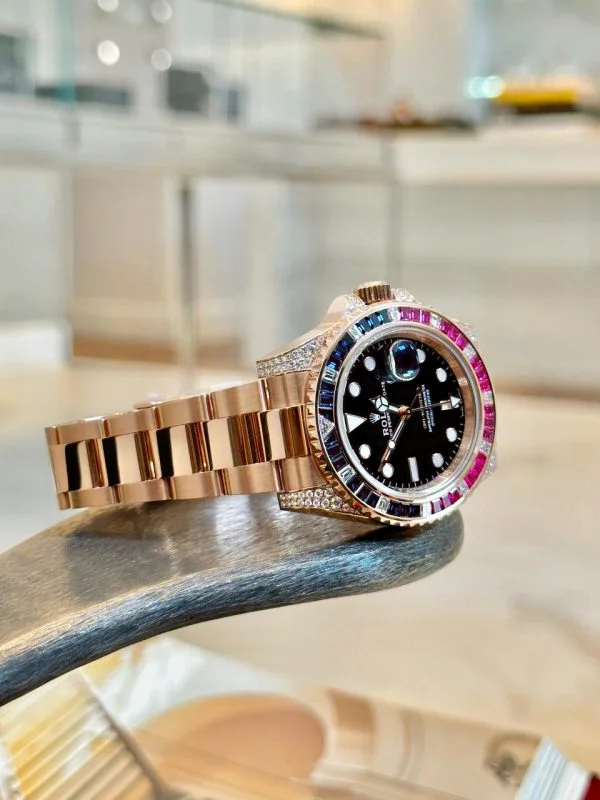 Rolex GMT Master II Everose Gold 126755Saru Used