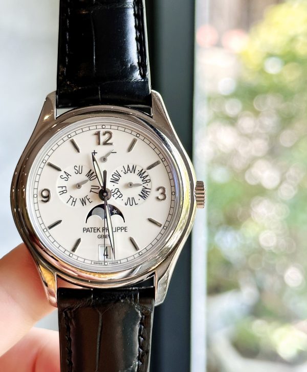 Patek Philippe Complications 5146G Annual Calendar Moonphase khoá đời cũ used