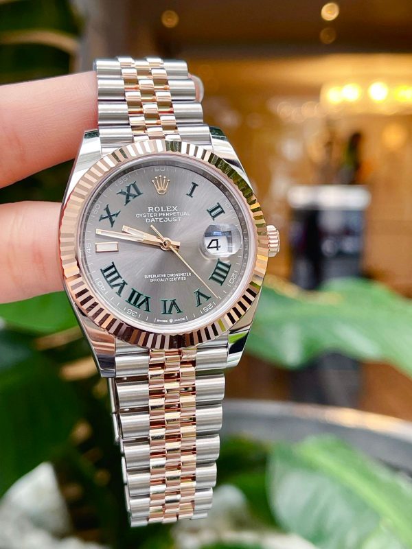 Rolex datejust 41mm 126331-0016 Wimbledon Used 2019