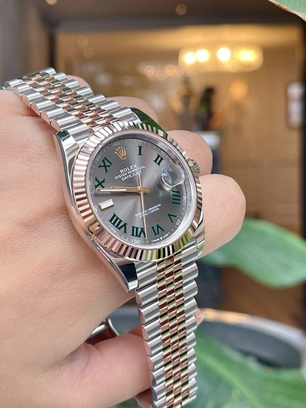 Rolex datejust 41mm 126331-0016 Wimbledon Used 2019