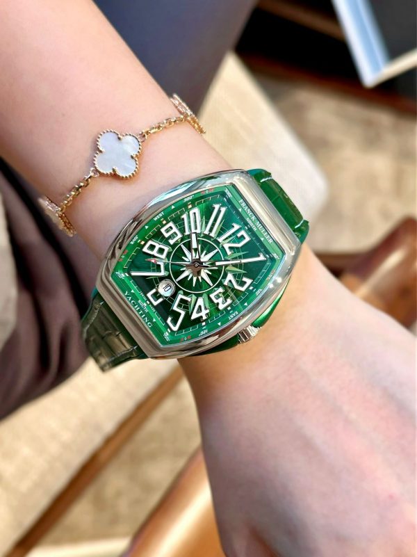 Franck Muller Vanguard V45 Steel Green new có sẵn
