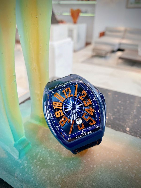 Franck Muller Vanguard V45 Blue ceramic new có sẵn