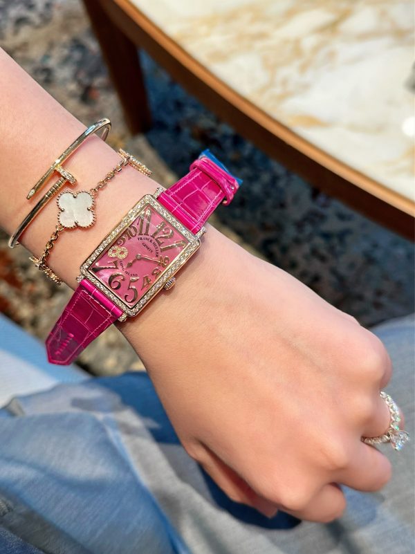 Franck Muller FM 952 Rose Gold 8 Diamonds Pink có sẵn