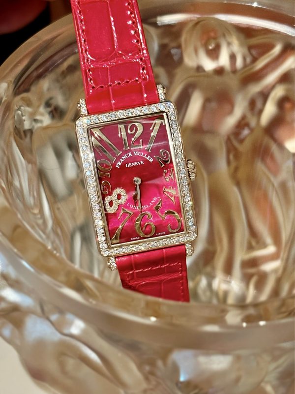 Franck Muller FM 952 Rose Gold 8 Diamonds Red new có sẵn