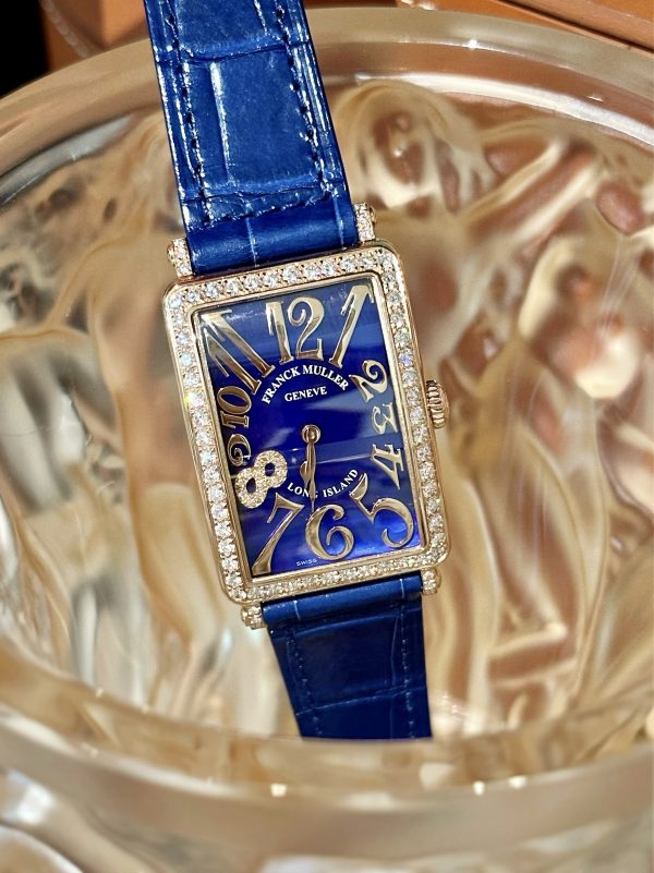 Franck Muller FM 952 Rose Gold 8 Diamonds Blue New có sẵn