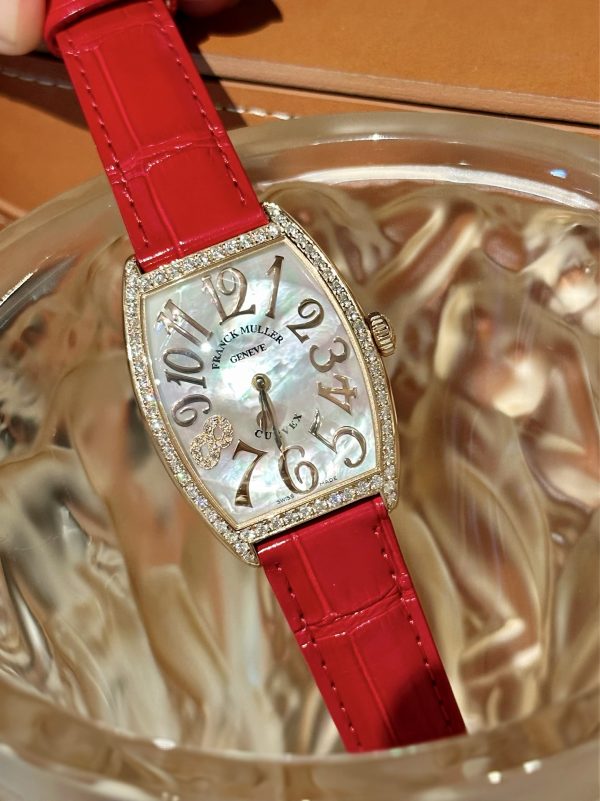 Franck Muller FM Cintree Curvex Diamonds MOP New có sẵn