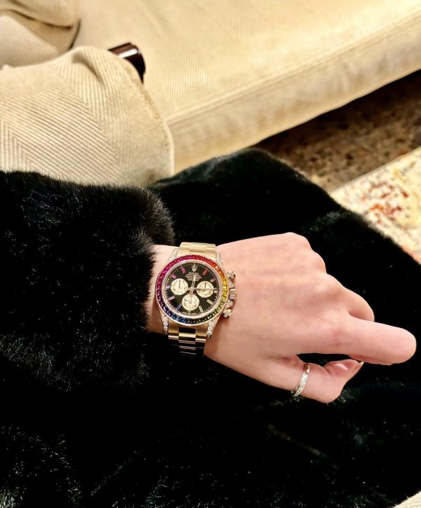 Rolex Oyster Perpetual Cosmograph Daytona Rainbow 116595