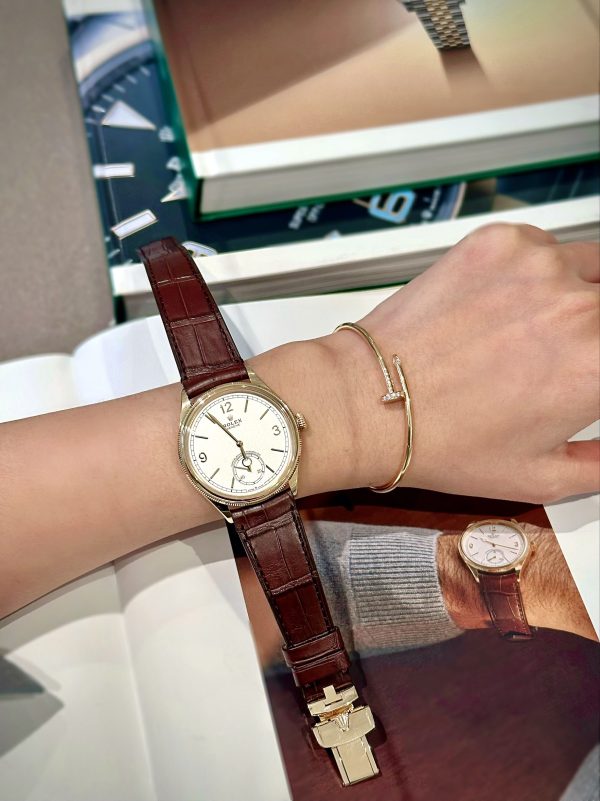 ROLEX 1908 52508-0006, 39 mm, Vàng kim 18CT