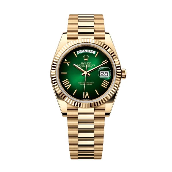 Rolex Day-Date 228238-0069 Green Ombre Brand new 2024