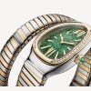 BVLGARI SERPENTI TUBOGAS GREEN DIAL
