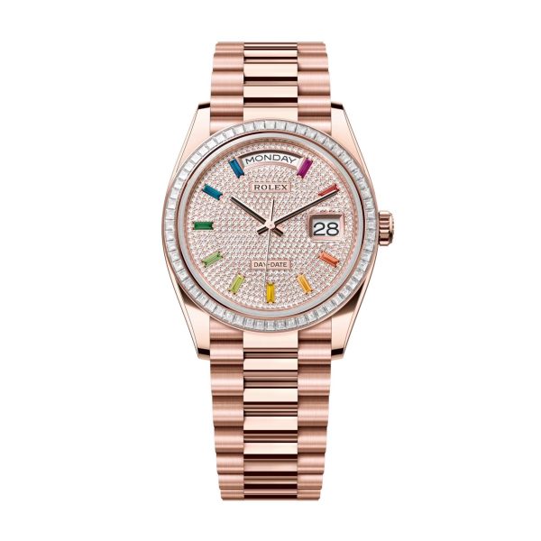 Rolex Everose Gold Day-Date 128395TBR-0008 Brand new 2024