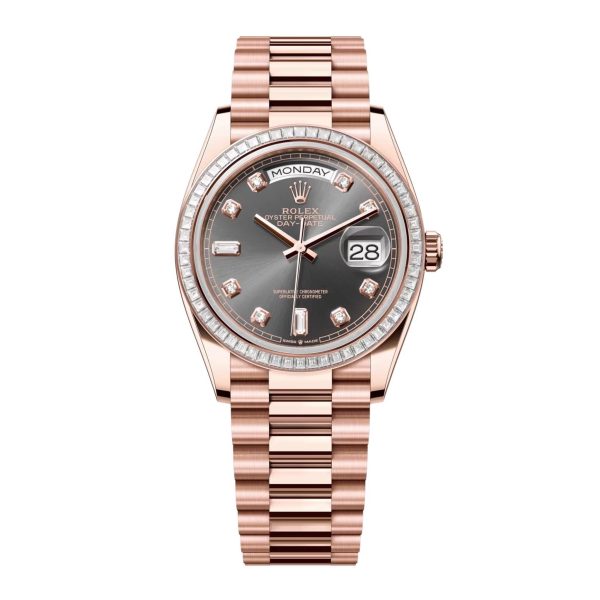 Rolex Everose Gold Day-Date 128395TBR-0012 Brand new 2024