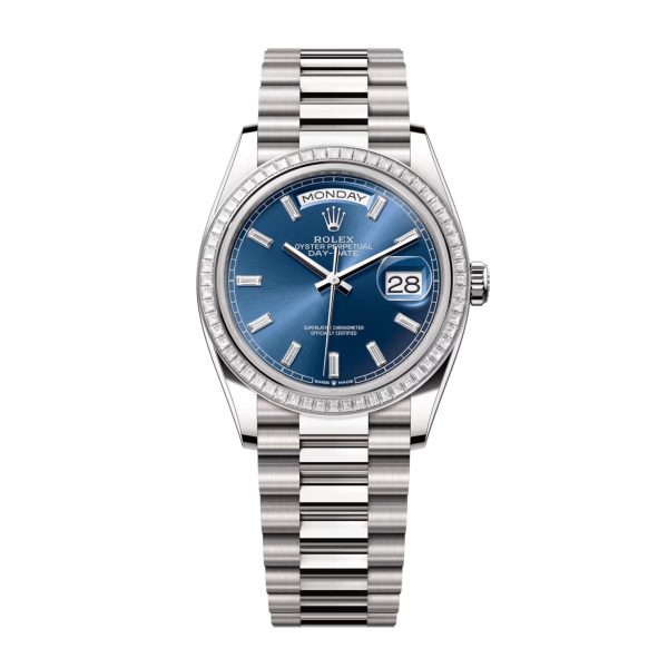 Rolex Day-Date White Gold 128399TBR-0027 Brand new 2024