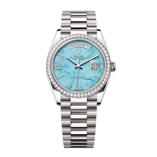 Rolex Day-Date White Gold 128349RBR-0031 Brand new 2024