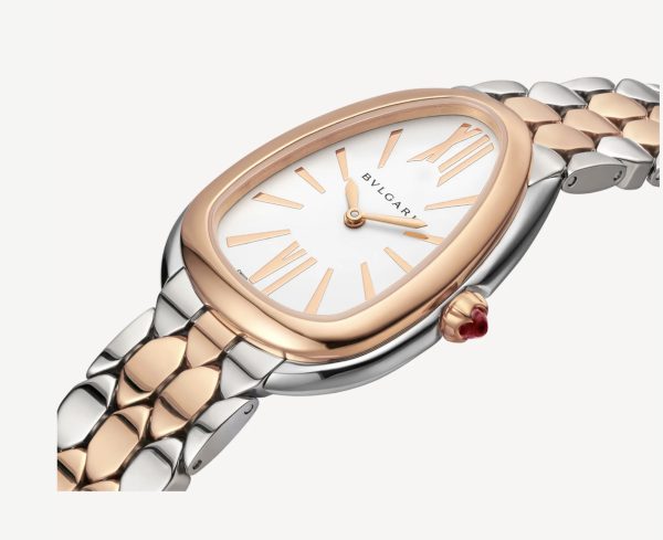 BVLGARI SERPENTI SEDUTTORI STEEL & ROSE GOLD