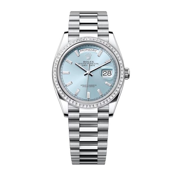 Rolex Day-Date Platinum 128396TBR-0003 Brand new 2024