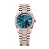Rolex Everose Gold Day-Date 128345RBR-0084 Brand new 2024