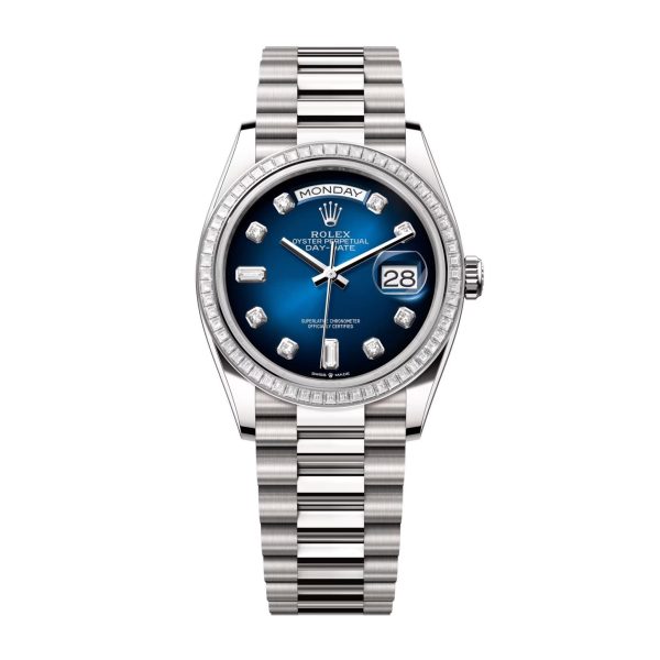 Rolex Day-Date White Gold 128399TBR-0007 Brand new 2024