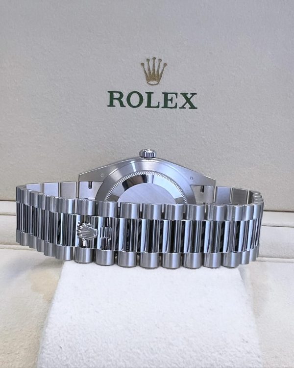 Rolex Day-Date Platinum 228236-0024 Blue Ombre Brand new 2024