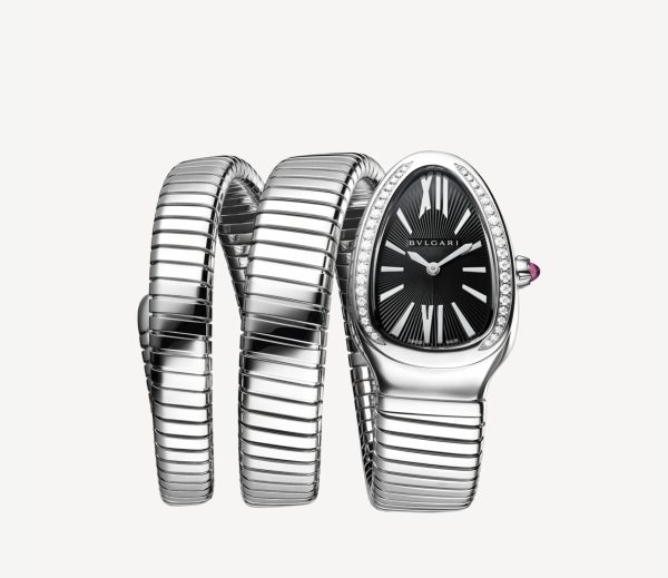 BVLGARI SERPENTI TUBOGAS BLACK DIAL