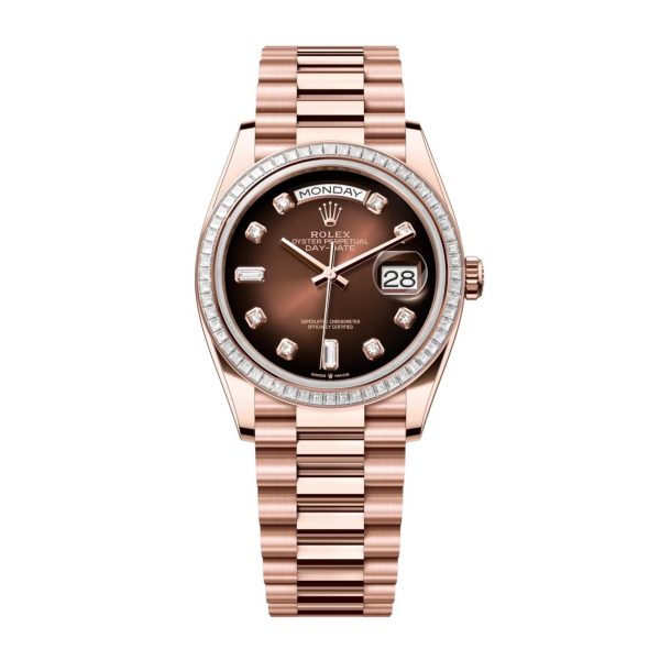 Rolex Everose Gold Day-Date 128395TBR-0004 Brand new 2024