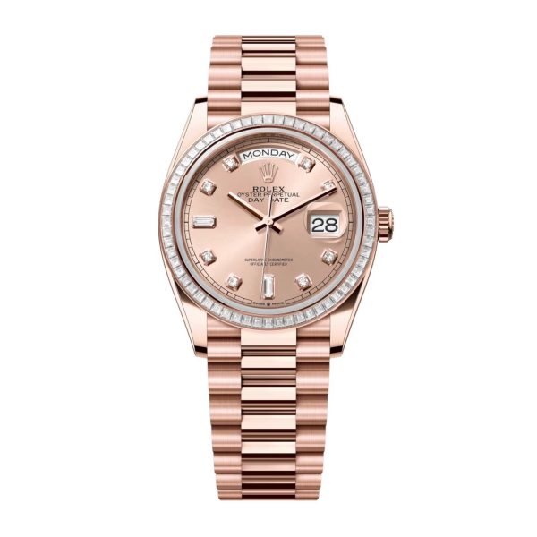 Rolex Everose Gold Day-Date 128395TBR-0002 Brand new 2024
