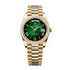 Rolex Day-Date Platinum 228348RBR-0045 Green Ombre Brand new 2024