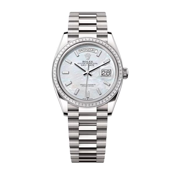 Rolex Day-Date White Gold 128399TBR-0023 Brand new 2024