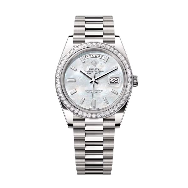 Rolex Day-Date White Gold 228349RBR-0046 Brand new 2024