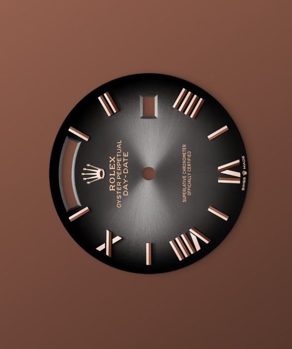 Rolex Day-Date Everose Gold 228345RBR-0025 Ombre Brand new 2024