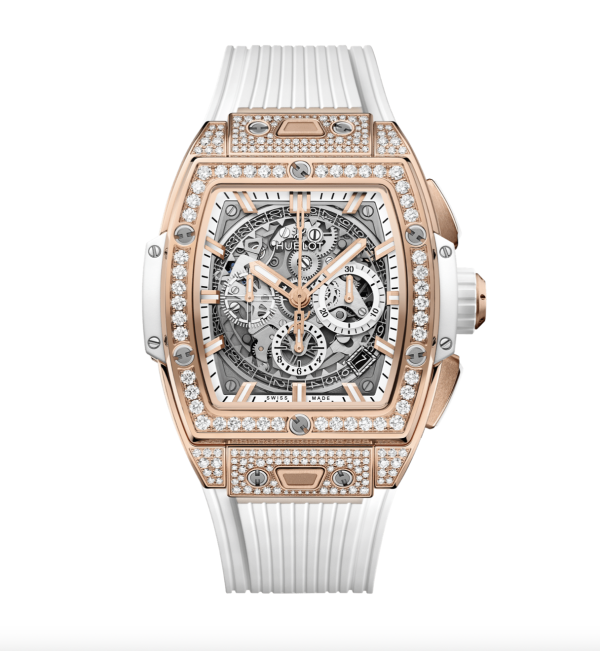 SPIRIT OF BIG BANG KING GOLD WHITE PAVÉ