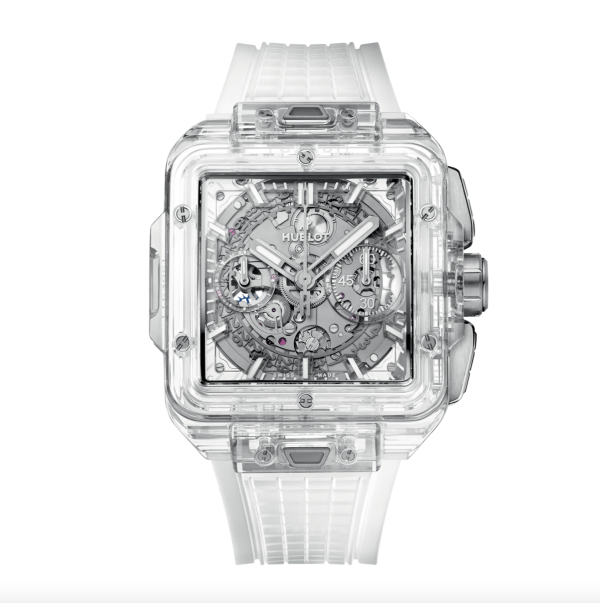 HUBLOT SQUARE BANG UNICO SAPPHIRE