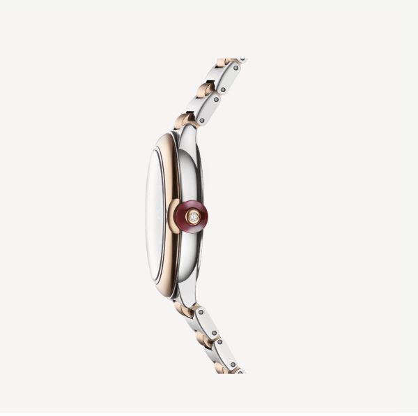 BVLGARI LVCEA STEEL & ROSE GOLD