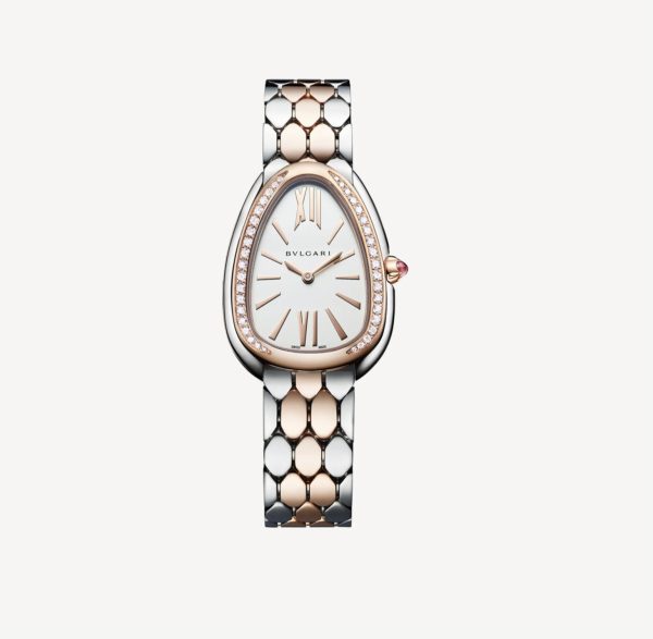 BVLGARI SERPENTI SEDUTTORI WHITE DIAL DIAMONDS