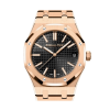 Royal Oak Selfwinding Pink Gold Black "Grande Tapisserie" Dial