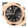 Royal Oak Selfwinding Pink Gold Black "Grande Tapisserie" Dial