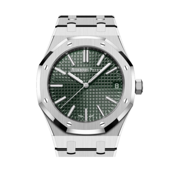 Royal Oak Selfwinding Khaki Green "Grande Tapisserie" Dial