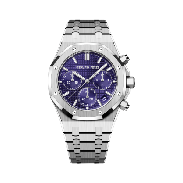 Royal Oak Selfwinding Chronograph Special Edition Purple “Grande Tapisserie” Dial