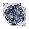 Royal Oak Selfwinding Chronograph Special Edition Blue “Grande Tapisserie” Dial Baguette-cut Sapphires Bezel