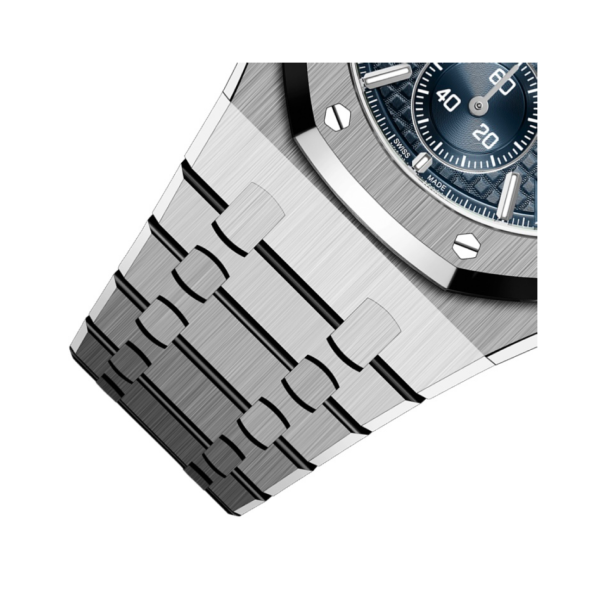 Royal Oak Selfwinding Chronograph “Bleu nuit nuage 50” Grande Tapisserie Dial